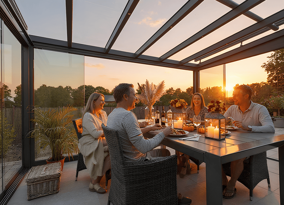 Morvelle Louver Pergola