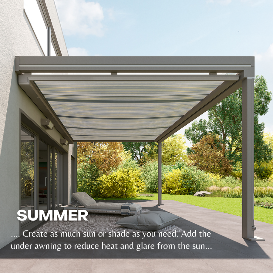 glassroom installation from the outside look