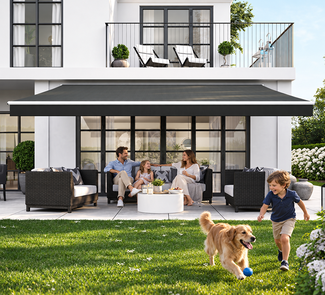 Green awnings